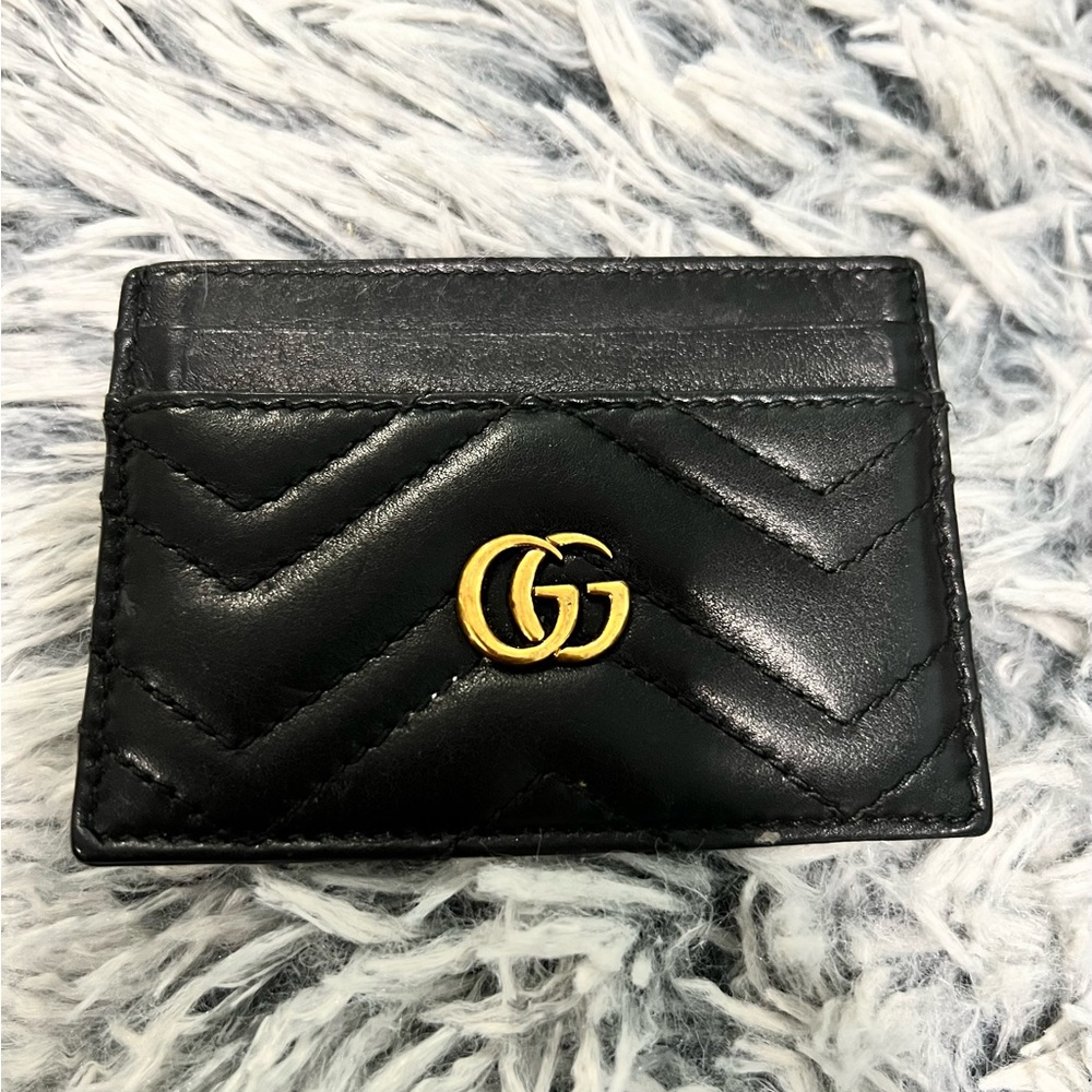 Gucci card case wallet